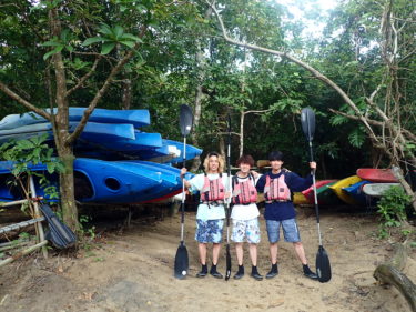 学生旅行もピナイサーラの滝で間違いなし！西表島 ピナイサーラの滝カヌーツアー