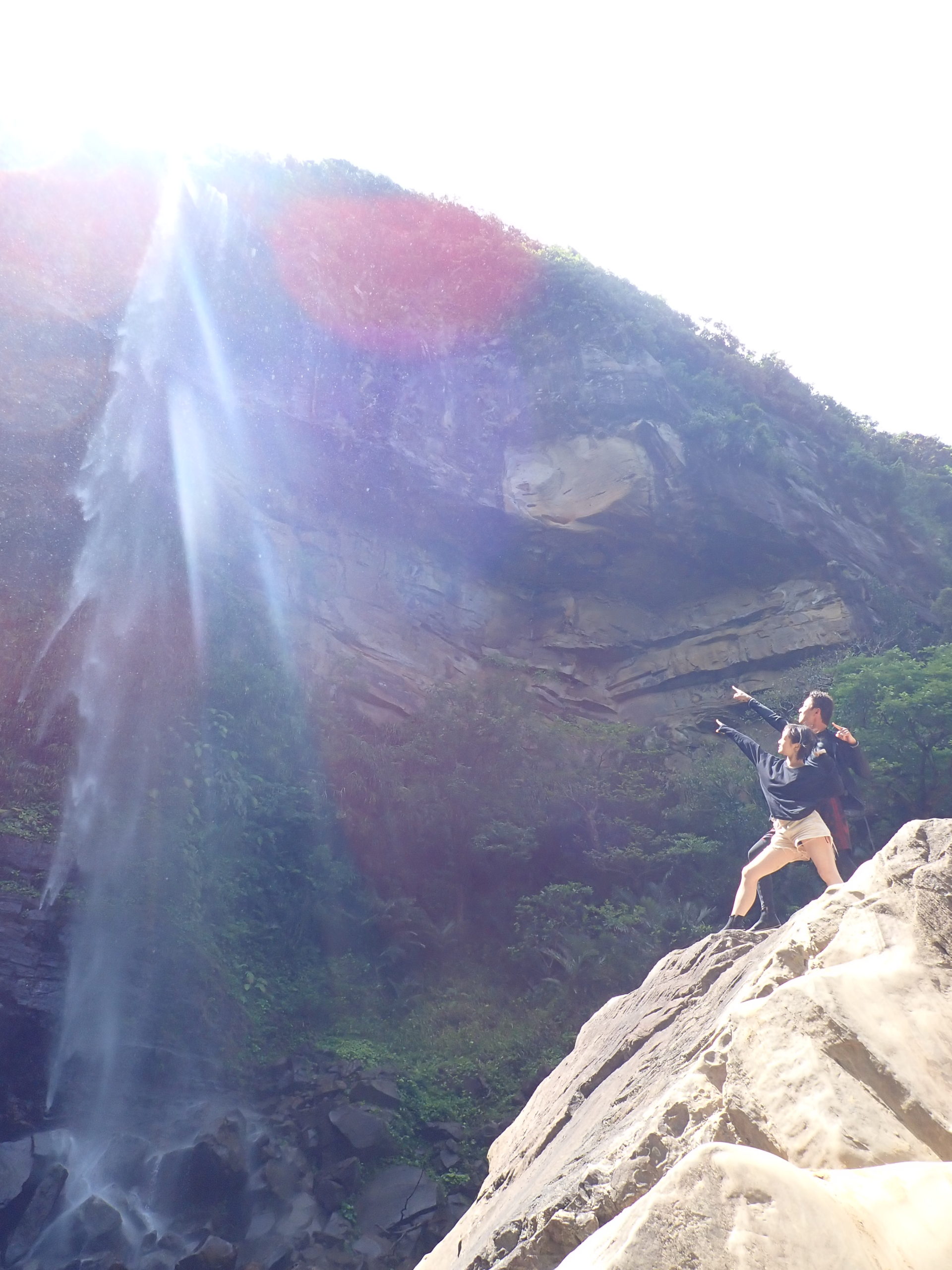 ティダカンカンで滝上絶景！西表島　ピナイサーラの滝カヌーツアー